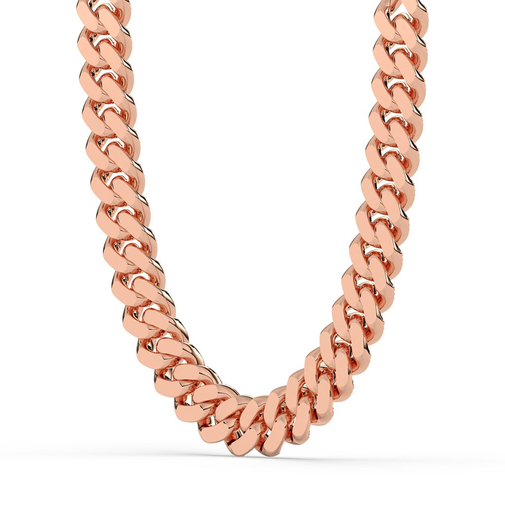 Solid Shine Iced Cuban Chain