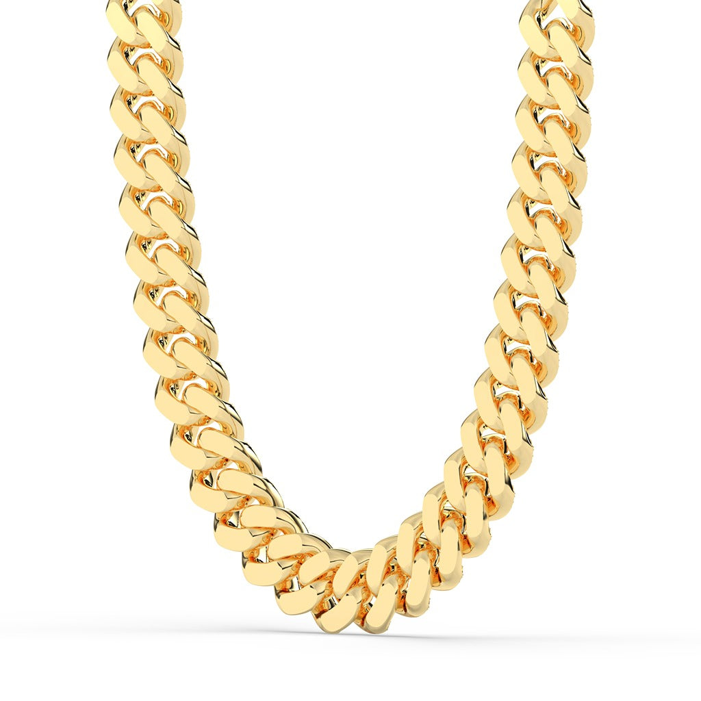 Solid Shine Iced Cuban Chain