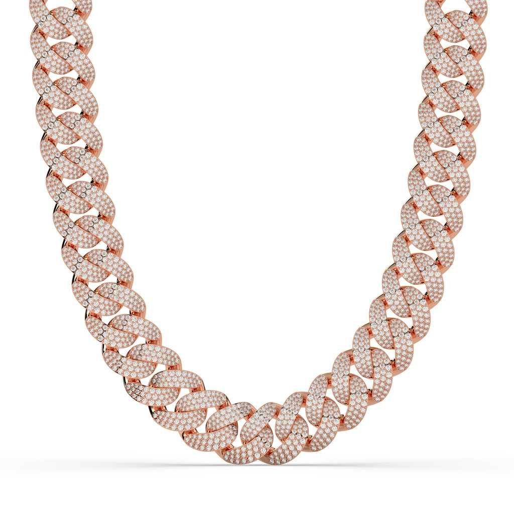 Solid Shine Iced Cuban Chain