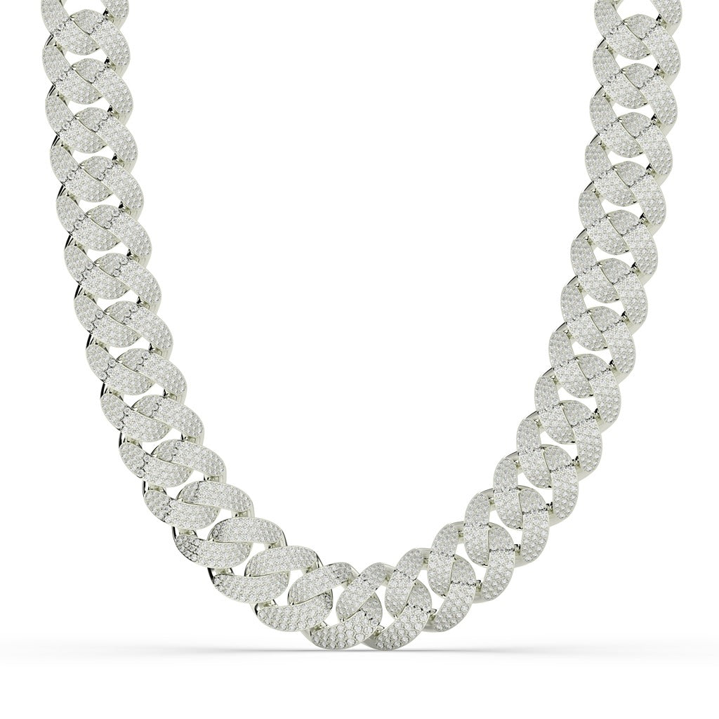 Solid Shine Iced Cuban Chain