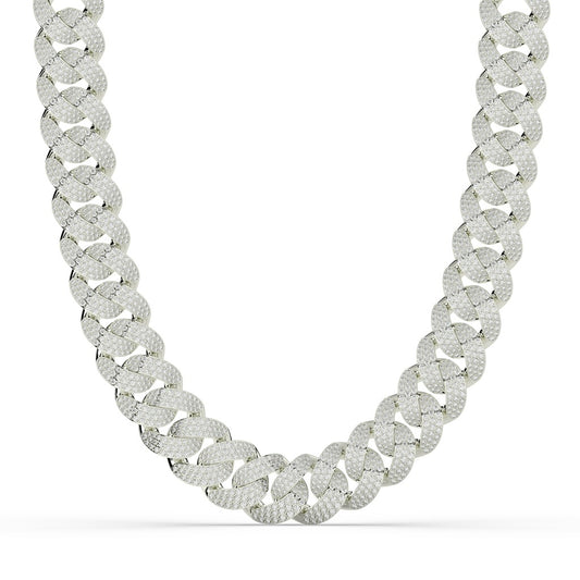 Solid Shine Iced Cuban Chain