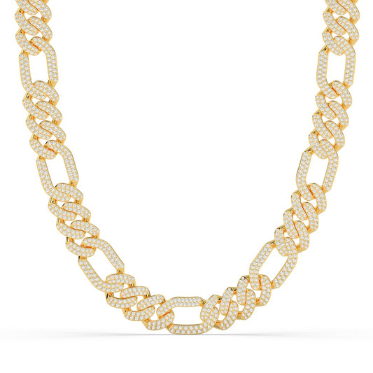 Iced Cuban Link Gold Chain