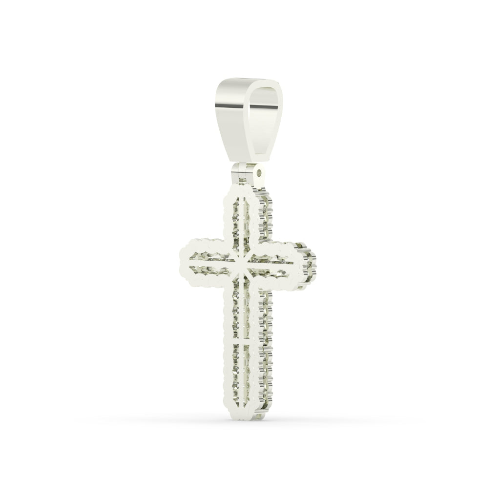 Luxury Diamond Gold Faith Pendant