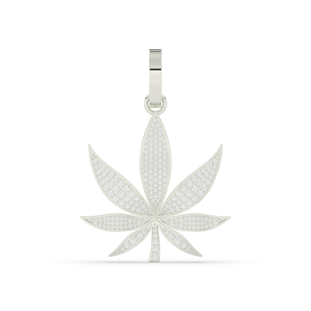 Hip-Hop Style Leaf Charm