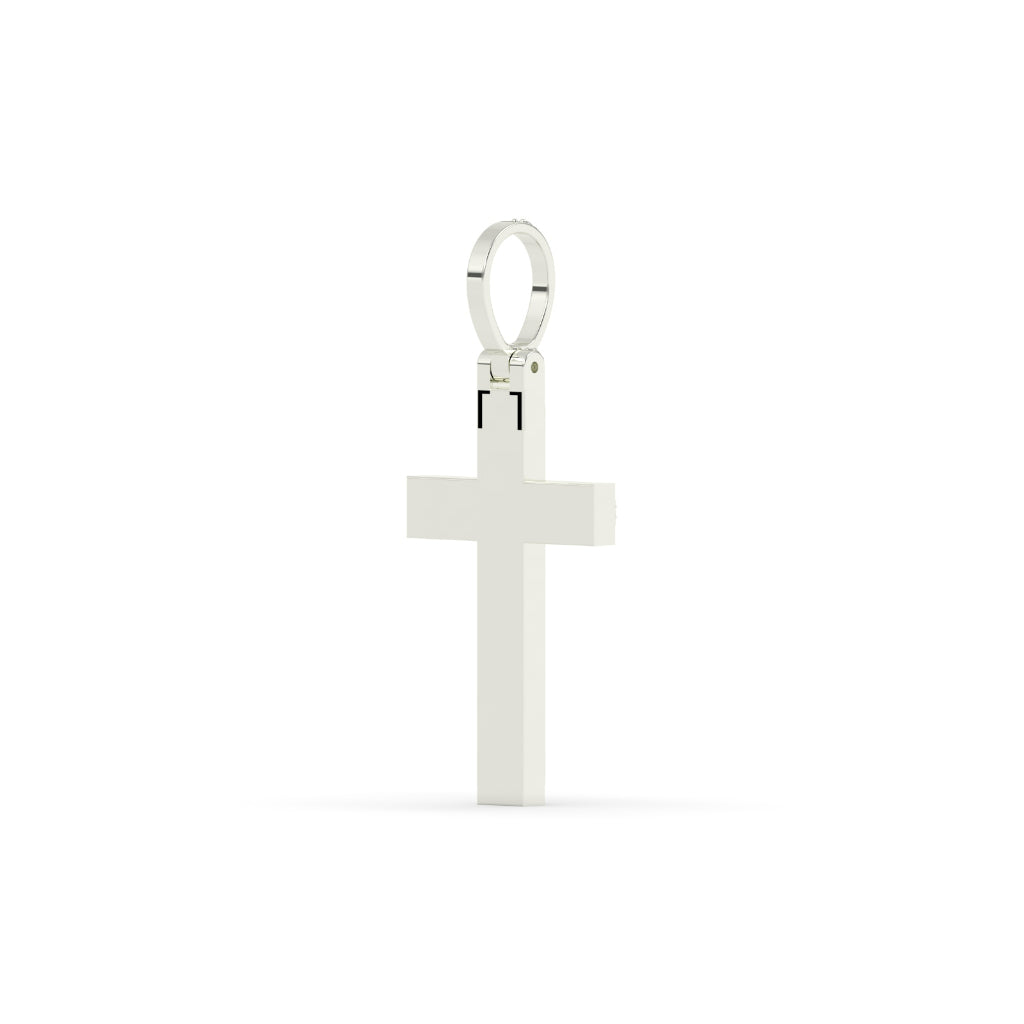 Classic Iced Out Cross Pendant