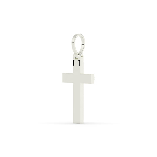 Classic Iced Out Cross Pendant