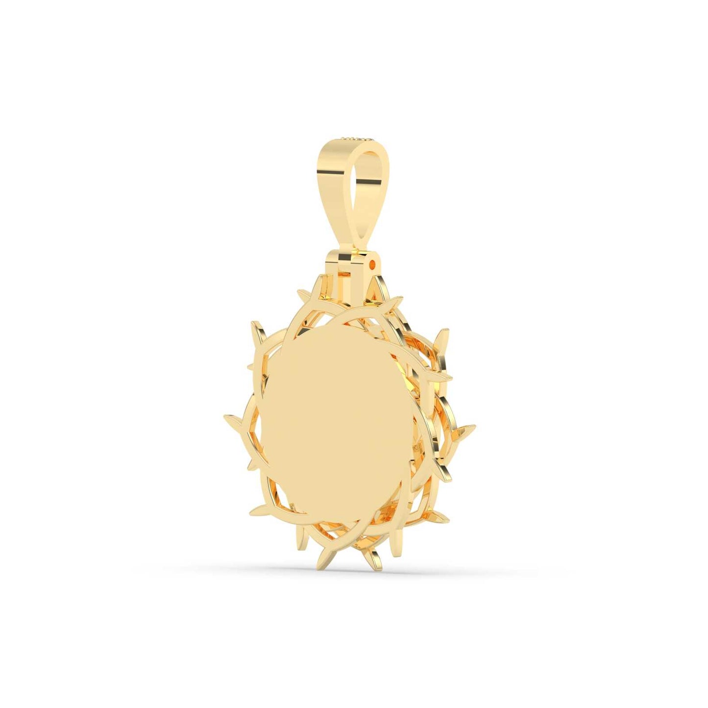 Crown of Thorns Cross Pendant