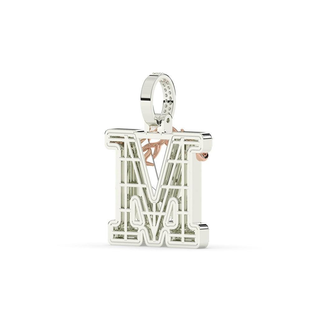 Thorn Crown M Iced Pendant