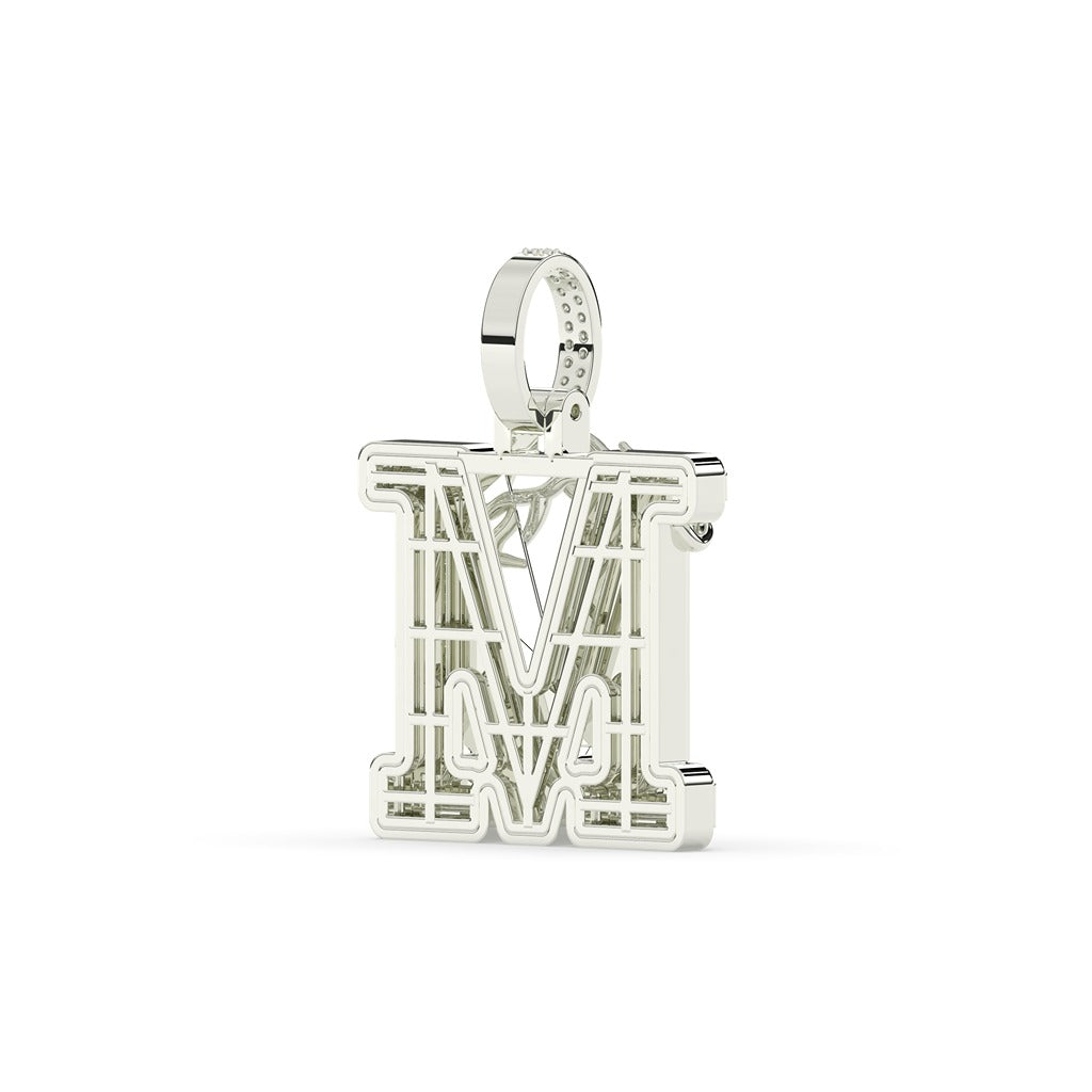 Thorn Crown M Iced Pendant