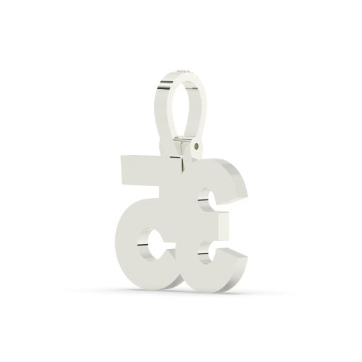 Iced Gold 35 Number Pendant