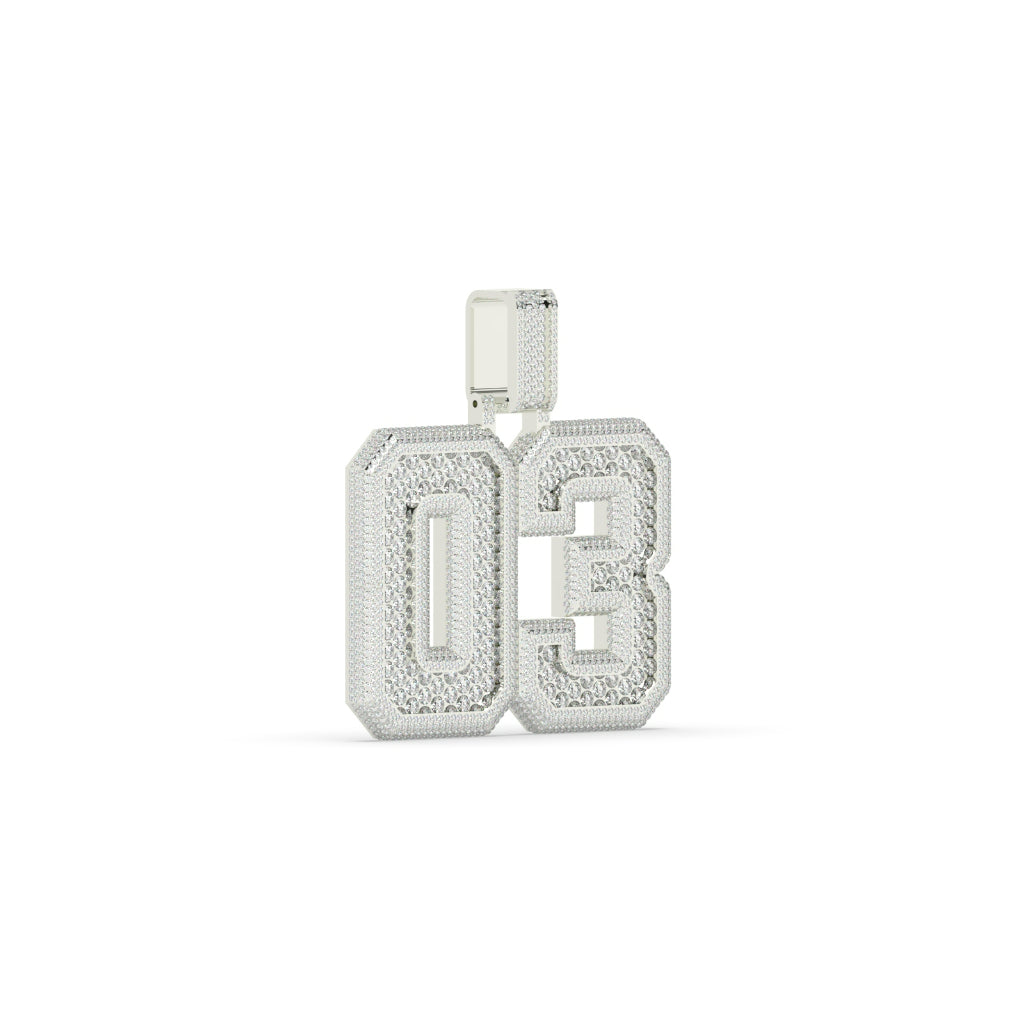 Iced Out 03 Gold Pendant