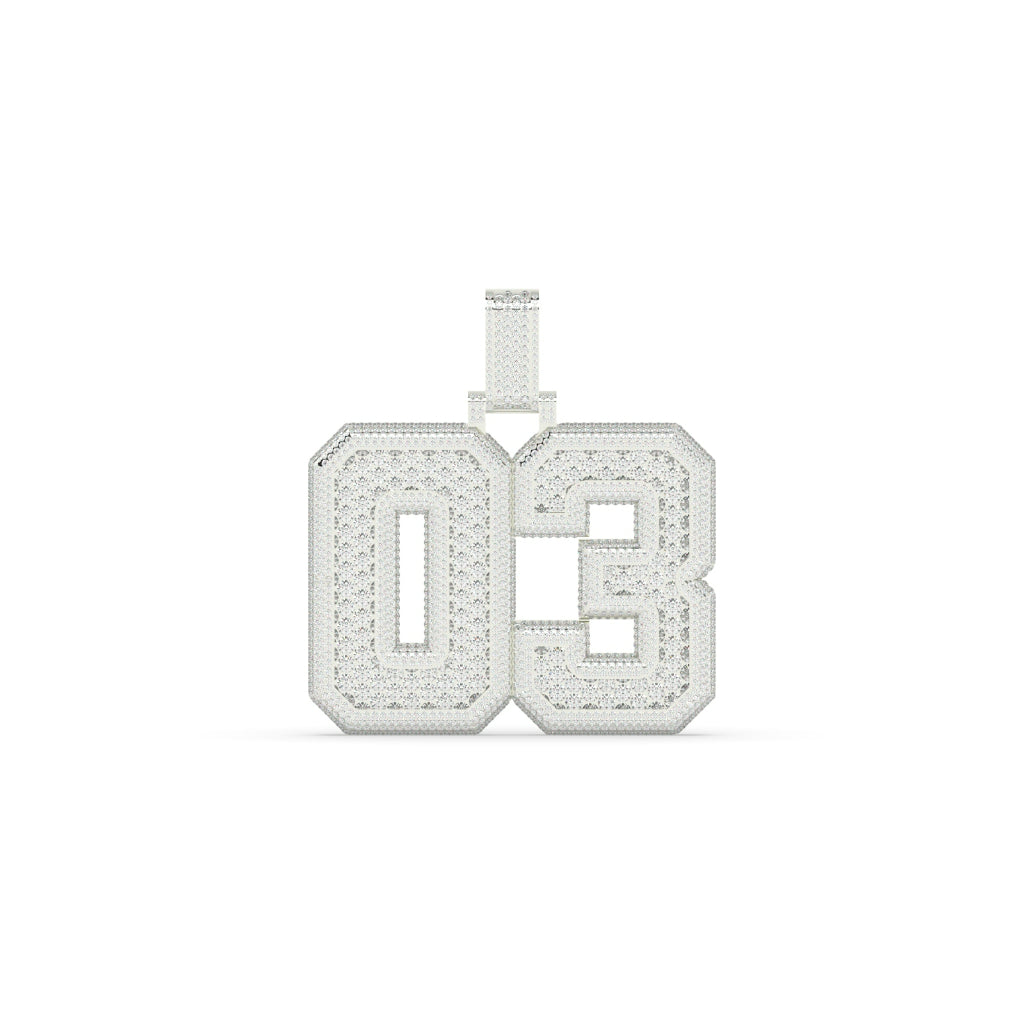 Iced Out 03 Gold Pendant