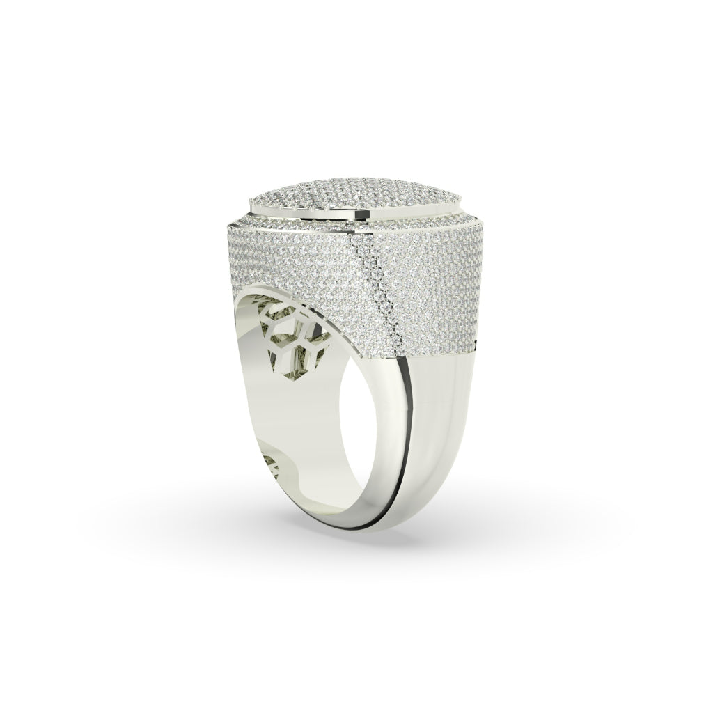 Royal Ice Dome Statement Ring