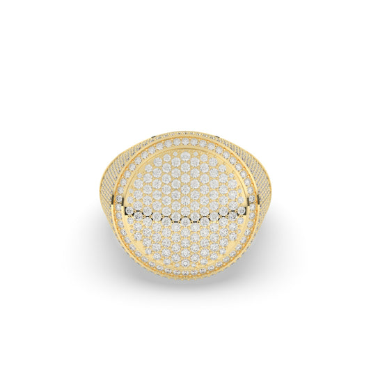 Royal Ice Dome Statement Ring