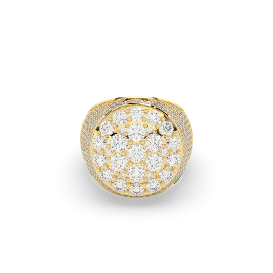 Royal Round Cluster Diamond Ring