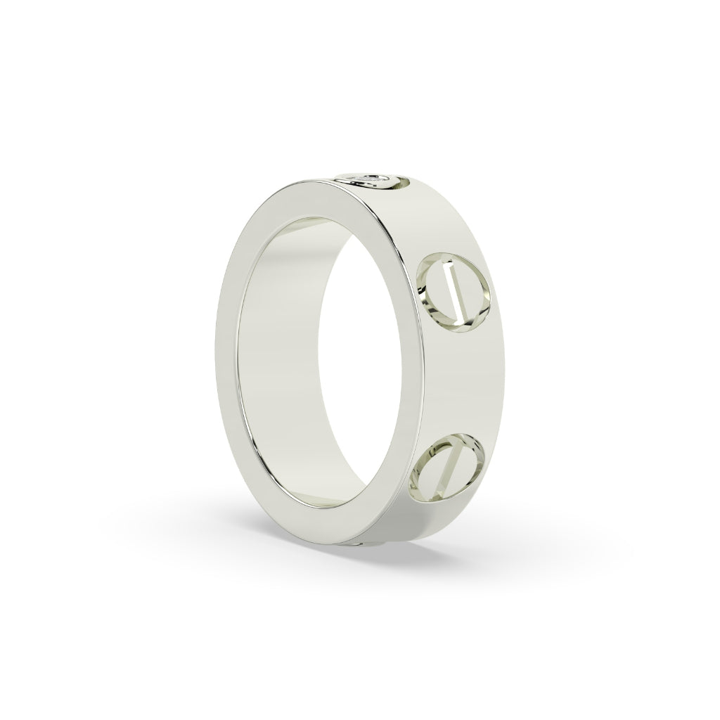 Modern Shine Bezel Gold Ring