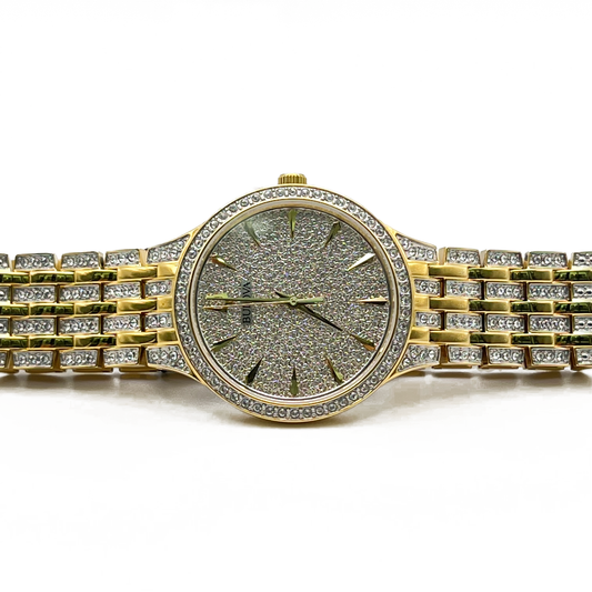 Octava Bulova Crystal - All Steel Watch