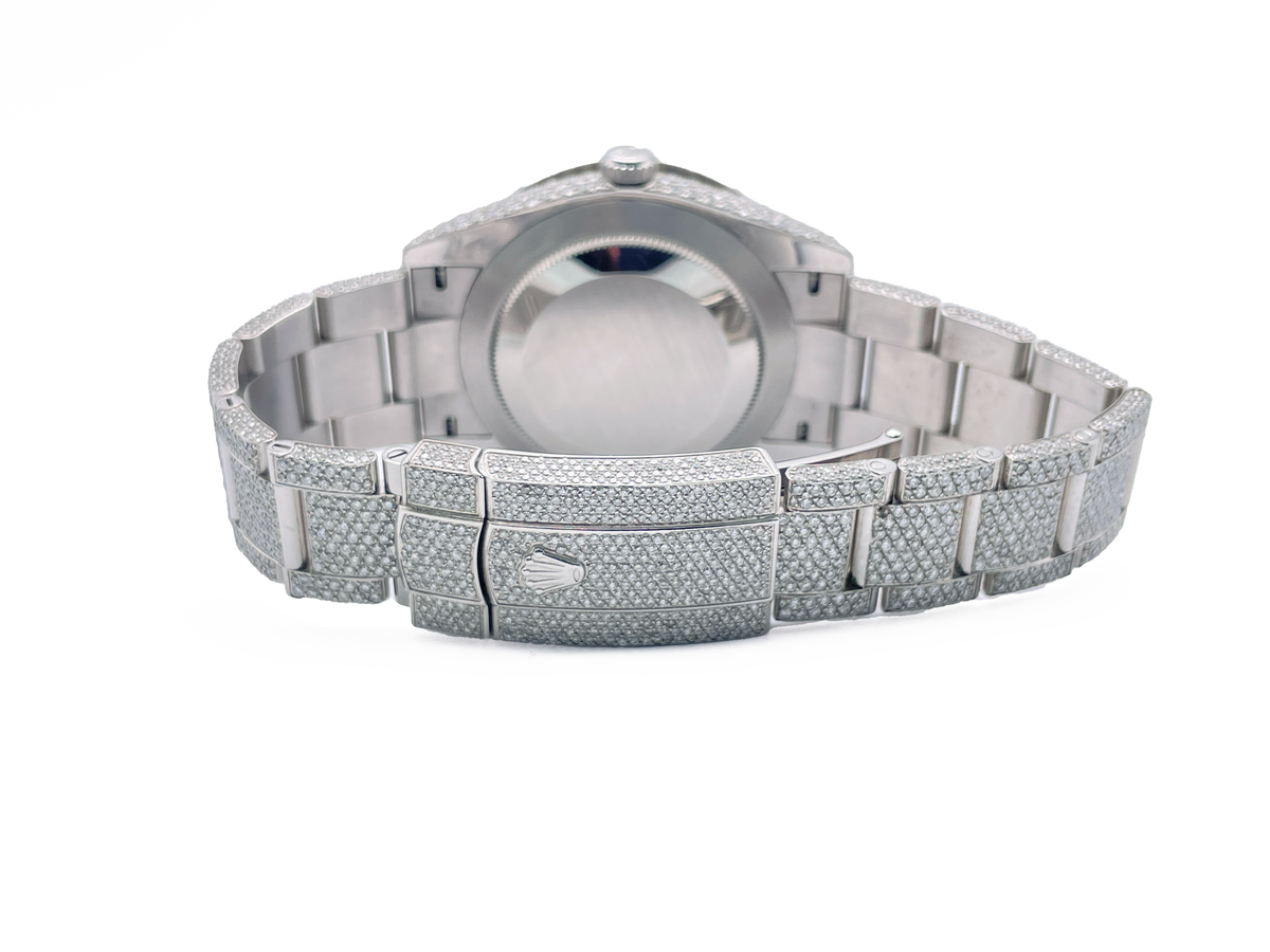 2020 Diamond Rolex Oyster - Supreme Jewelers Complimentary 1-4 Day Shipping