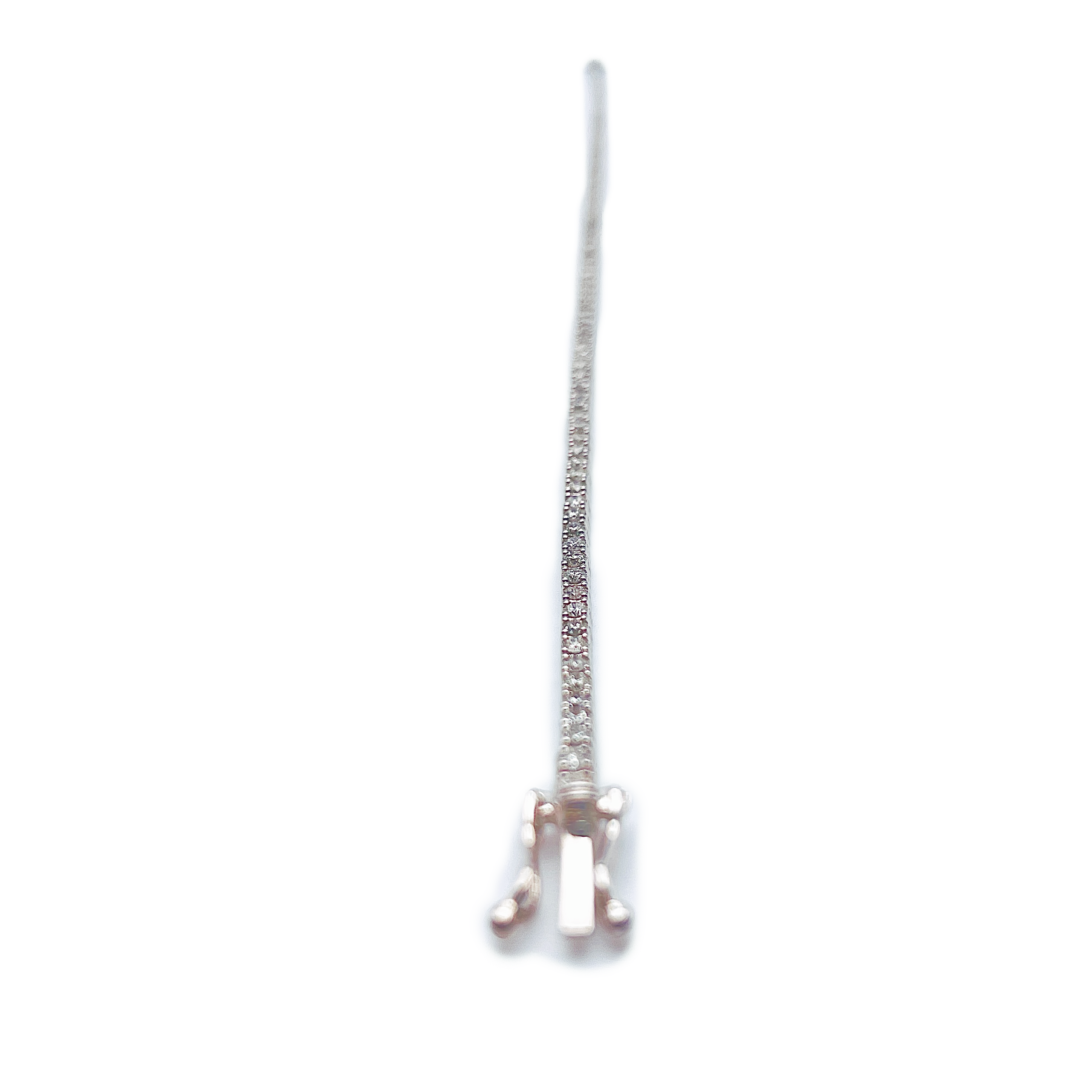 Diamond Tennis Bracelet - 10K White Gold
